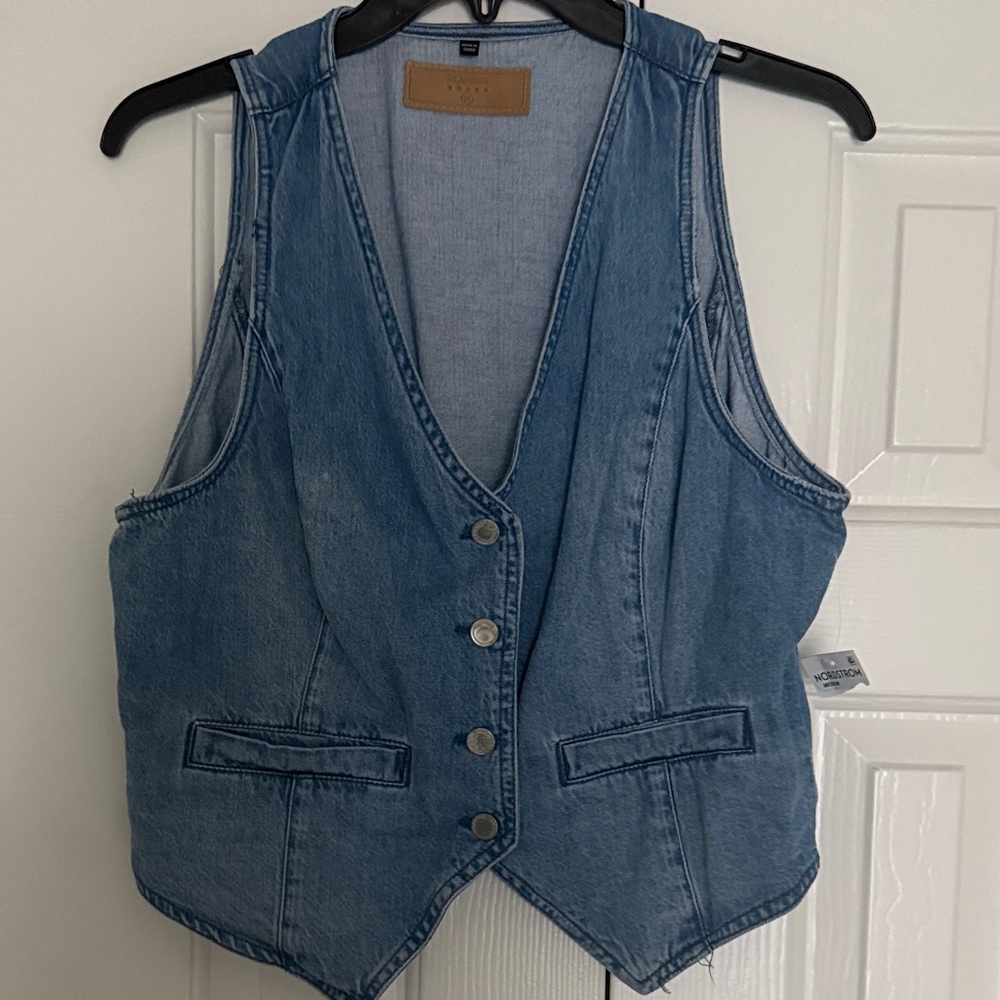 NWT BlankNYC Denim Vest - Picture 6 of 9